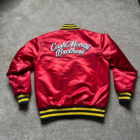 VTG 00s / Y2K New Jack City Headgear Classics Men’s Satin Bomber Jacket - Picture 6 of 9